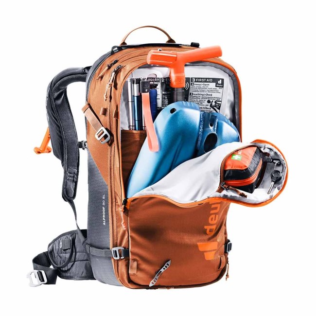 Deuter Alproof 32 בצבע שחור ערמונים