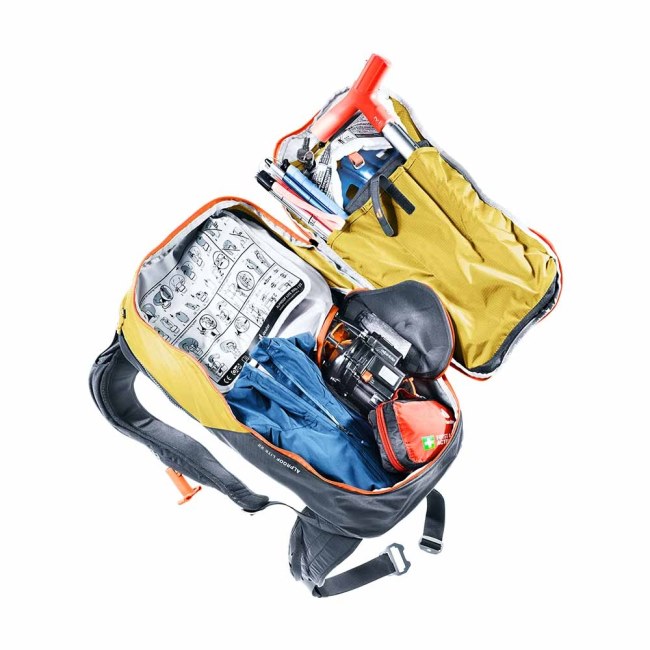 Deuter כורכום-שחור Alproof לייט 22