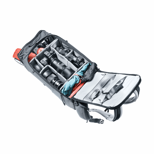 Deuter Redwood/jaypack שחור 34+