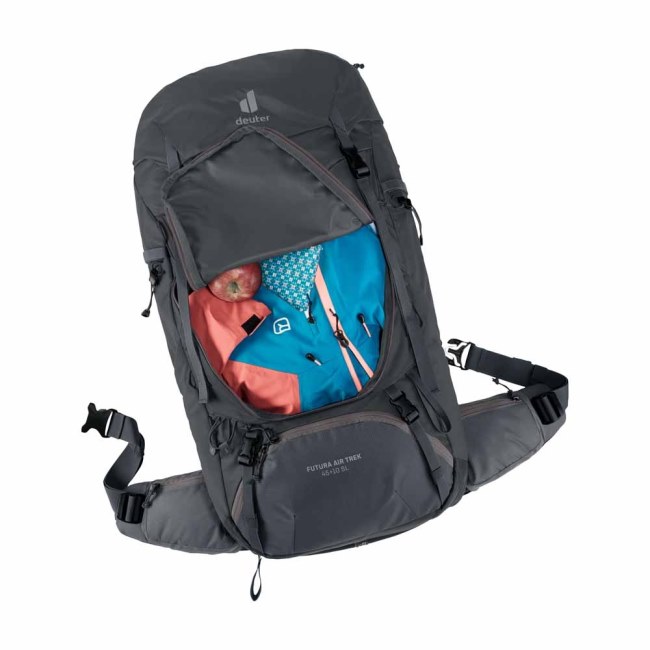 Deuter Futura Air Trek 45+10 Sl שחור-גרפיט