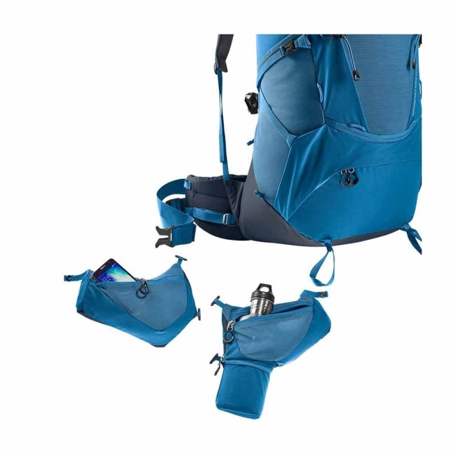 ליבת Deuter Aircontact 60+10 ריף-דיו/פצלי גרפיט